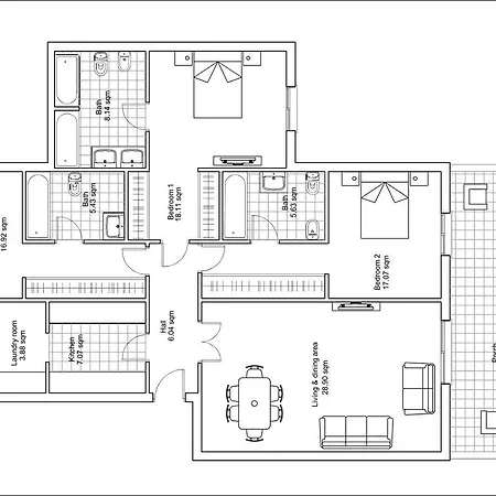 Appartement Flamingos Heights